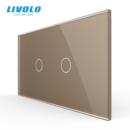 Electrice - Panou intrerupator 2 x simplu pentru doza 4M