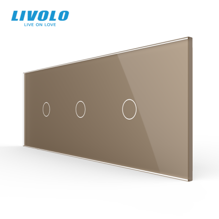 Electrice - Panou intrerupator 3 x simplu pentru doza 6M