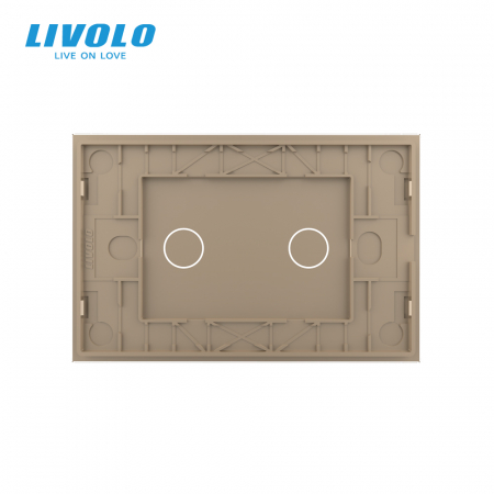 Panou întrerupător tactil DUBLU Livolo standard italian [2]
