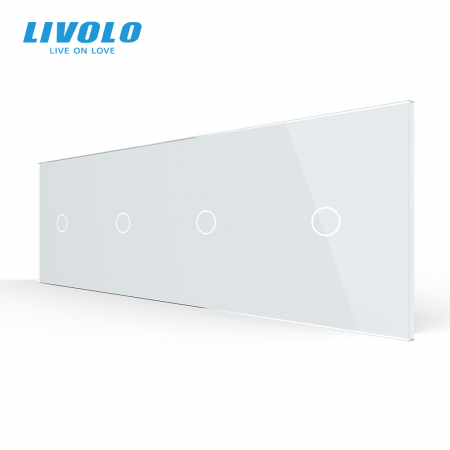 Panou intrerupător tactil Livolo 4 x simplu