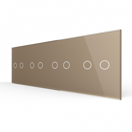 Panouri Intrerupatoare tactile - Panou Intrerupator tactil Livolo 4X dublu