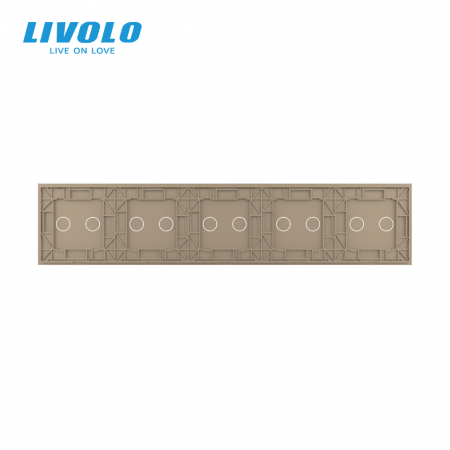 Panou intrerupător tactil Livolo 5 x dublu [3]
