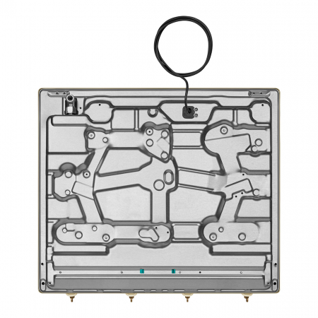 Plita incorporabila,SMEG Coloniale,4 arzatoare gaz, 60 cm, antracit [5]