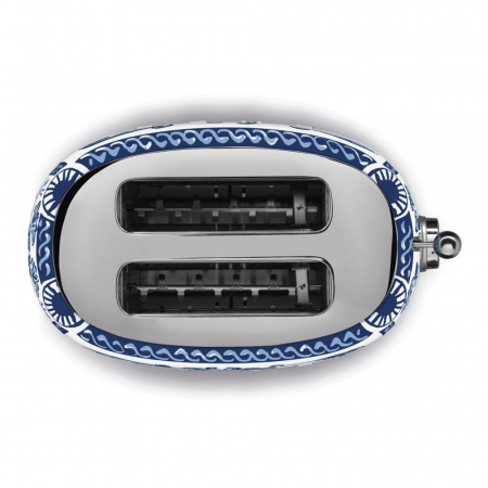 Prajitor de paine dublu Smeg&Dolce&Gabbana serie limitata Blu Mediterraneo [5]