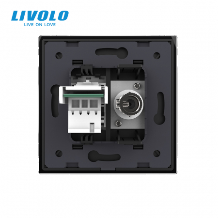 Priza dubla Tv si telefon marca Livolo [3]
