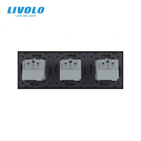 Priza tripla schuko zigbee cu control din aplicatia mobila Livolo [6]
