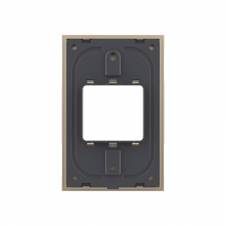 Rama din sticla standard Italian 2 module serie noua Livolo [2]