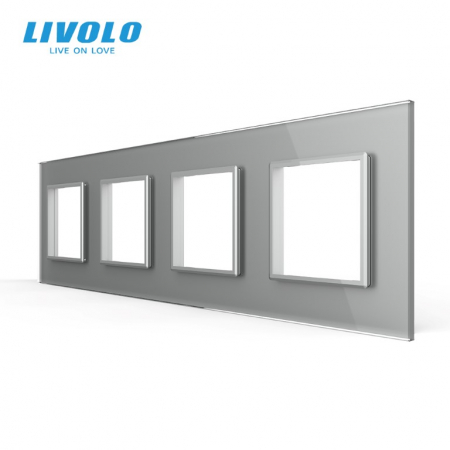 Construieste singur - Rama Priza Cvadruplă Livolo