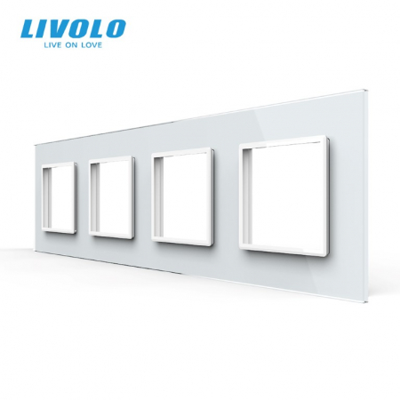 Electrice - Rama Priza Cvadruplă Livolo
