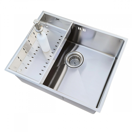 Scurgator INOX Tip Tavita Perforata pentru chiuveta 420*200*85mm sau 400*200*85mm [1]
