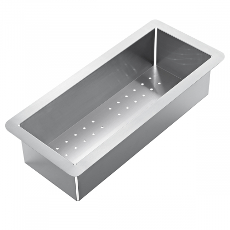 Tavita scurgere vase/legume/fructe - Scurgator vase INOX pentru chiuveta CookingAid Rodi Tip Tavita Perforata
