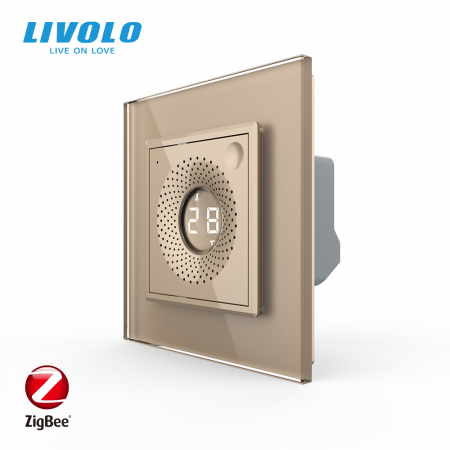 Senzor de temperatura si umiditate, control din aplicatie, ZigBee Livolo [4]