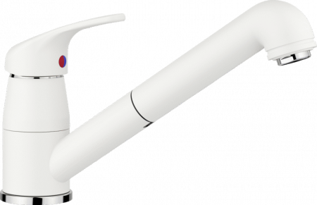 Set chiuveta BLANCO LEGRA 45 S +Baterie DARAS-S cu dus extractibil [1]