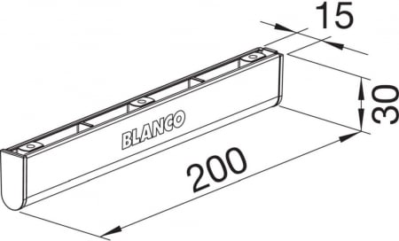 Sistem de deschidere BLANCO MOVEX 519357 [1]