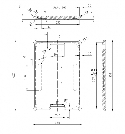 Tocator lemn CookingAid STANDARD esenta tare [3]