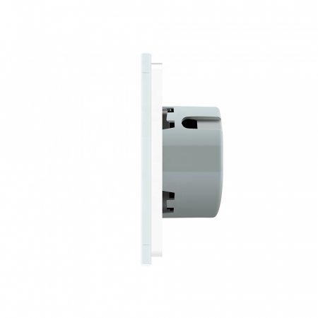 Întrerupător tactil simplu Livolo, wireless, Alb Livolo VL-C701R-11 [1]