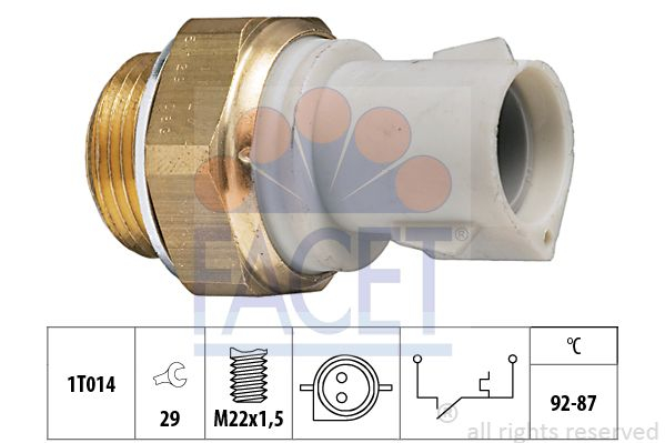 COMUTATOR VENTILATOR RADIATOR 7.5129 [2]