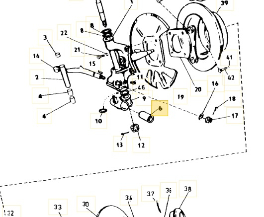 BUCSA INFERIOR PIVOT SUSPENSIE SKODA S100 [3]