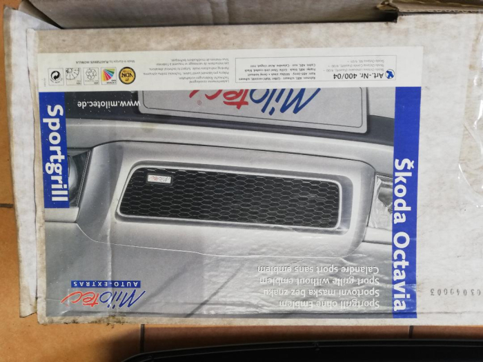 GRILA RADIATOR SKODA OCTAVIA 1 TUNING-NEGRU [4]