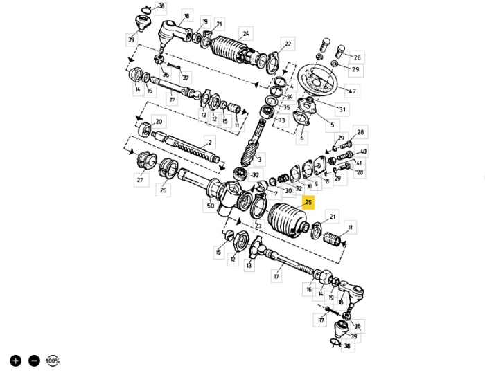 COLIER MIC CASETA DIRECTIE SKODA 105-120-130-FAVORIT-FELICIA [2]
