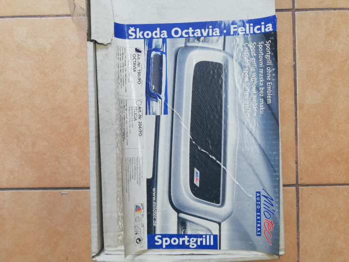 GRILA RADIATOR SKODA OCTAVIA 1 - 07.1997-08.2000 - TUNING-NEGRU [3]