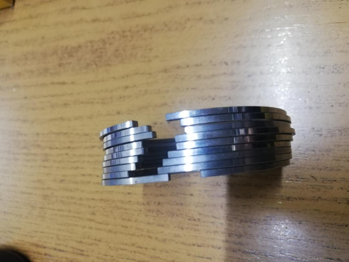 SET SEGMENTI MOTOR SKODA S100-105- COTA 68,25 - 4 BUCATI- CROMAT [2]