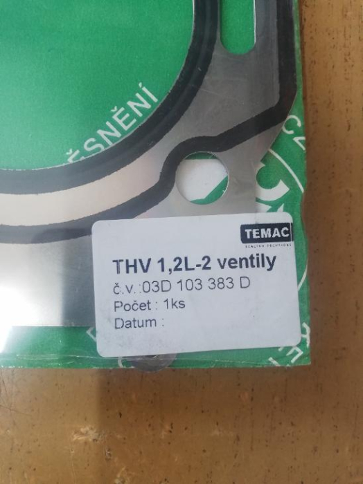 GARNITURA CHIULOASA SKODA FABIA 1,2 COD MOTOR AWY-BMD [2]