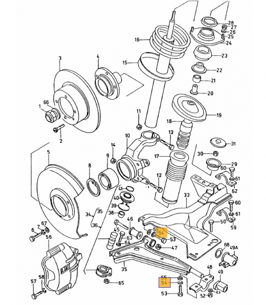 SET SURUB-SAIBE BRIDA BUCSA BASCULA SKODA FAVORIT [3]