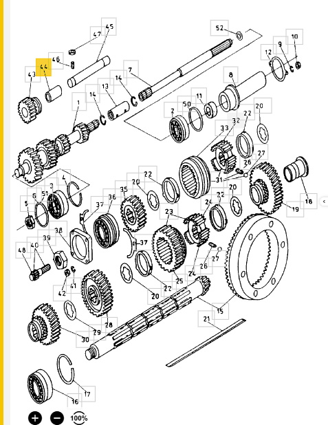 BUCSA PINION MARSARIER SKODA 120-105 [2]