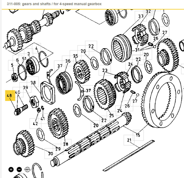 PINION PLASTIC NEGRU ANGRENAJ CABLU KILOMETRAJ 113200323 [2]