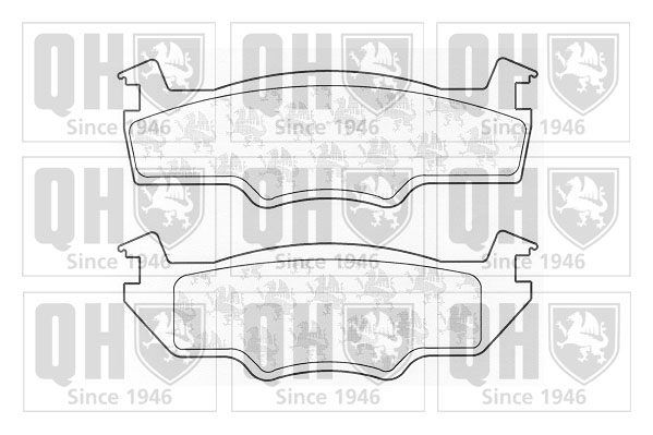 SET PLACUTE FRANA FATA VW JETTA I - PASSAT-SCIROCCO [2]