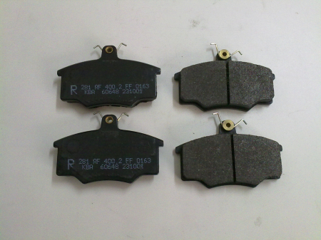 Franare - SET PLACUTE FRANA FATA AUDI 80