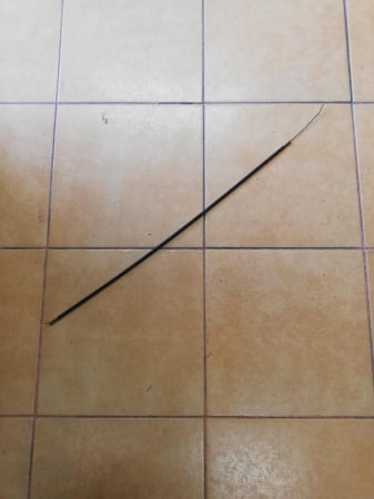 Caroserie - CABLU MIJLOCIU SISTEM INCALZIRE SKODA 105-120 -LUNGIME 640MM