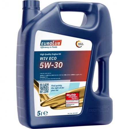 Eurolub - Ulei motor Eurolub WIV ECO 5W30 5L