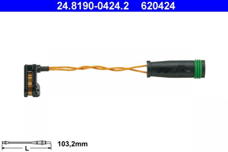 Crafter - SET SENZOR UZURA PLACUTE FRANA FATA MERCEDES-VOLKSWAGEN