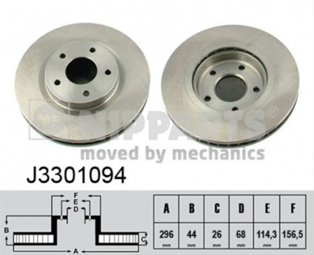 Logan - DISC FRANA FATA DACIA LOGAN NIPPARTS