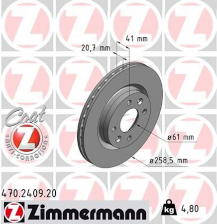 Logan - DISC FRANA FATA DACIA LOGAN ZIMMERMANN
