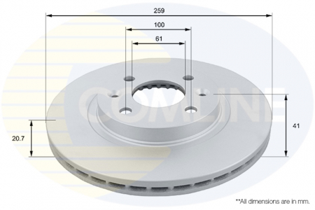 Logan - DISC FRANA FATA DACIA LOGAN COMLINE