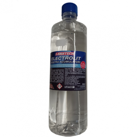 Solutii de intretinere - ELECTROLIT PENTRU BATERII AUTO MOTO 900ML