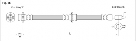 Produse - FURTUN FRANA FATA ISUZU TROOPER II- OPEL MONTEREY 1991-1998