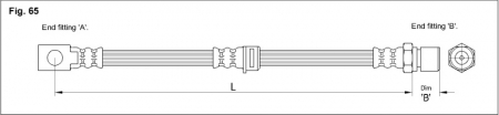 Produse - FURTUN FRANA FLEXIBILA OPEL OMEGA A-SENATOR B- BEZINA