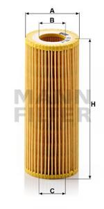 Filtre - FILTRU ULEI BMW 3, 5 X3, X5, X6 HU721/4X