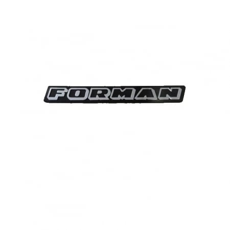 Produse - INSCRIPTIE SPATE "FORMAN"