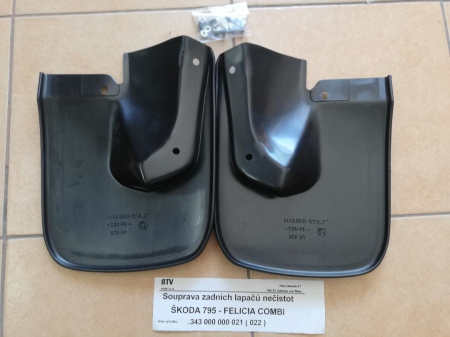 Set aparator noroi spate Skoda Felicia Combi – pana in 1997 [1]