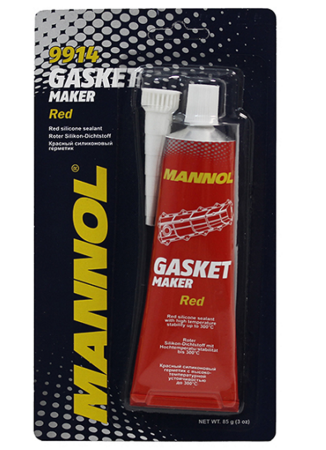 Silicoane etansare - SILICON ETANSARE GARNITURI ROSU MANNOL 9914 300 C 85 GR.