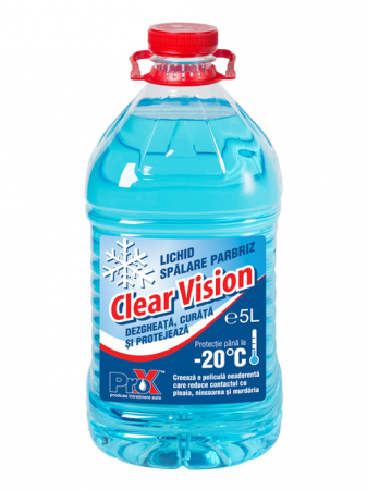 Produse - SOLUTIE SPALAT PARBRIZ CLEAR VISION IARNA 5L