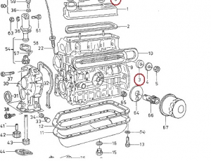 TAMPON CAUCIUC CAPAC TACHETI-LATERAL SKODA 120–FAVORIT [2]
