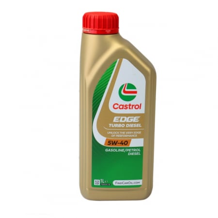 Uleiuri - ULEI MOTOR CASTROL EDGE TURBO DIESEL 5W40 1L