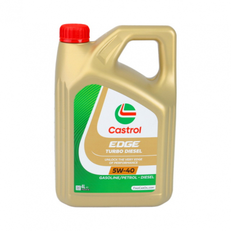 Uleiuri - ULEI MOTOR CASTROL EDGE TURBO DIESEL 5W40 4L