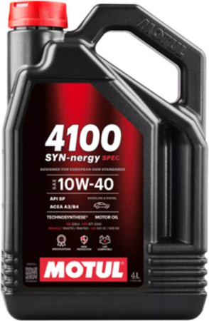 Motul - ULEI MOTOR MOTUL 4100 SYN-NERGIE SPEC 10W40 4L